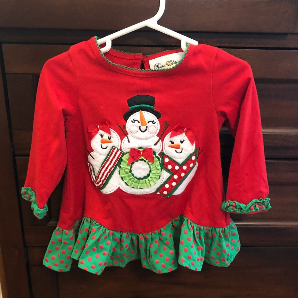 Holiday snowman shirt